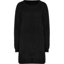 Vanessa Bruno Athé Black Mixed Knit Dress